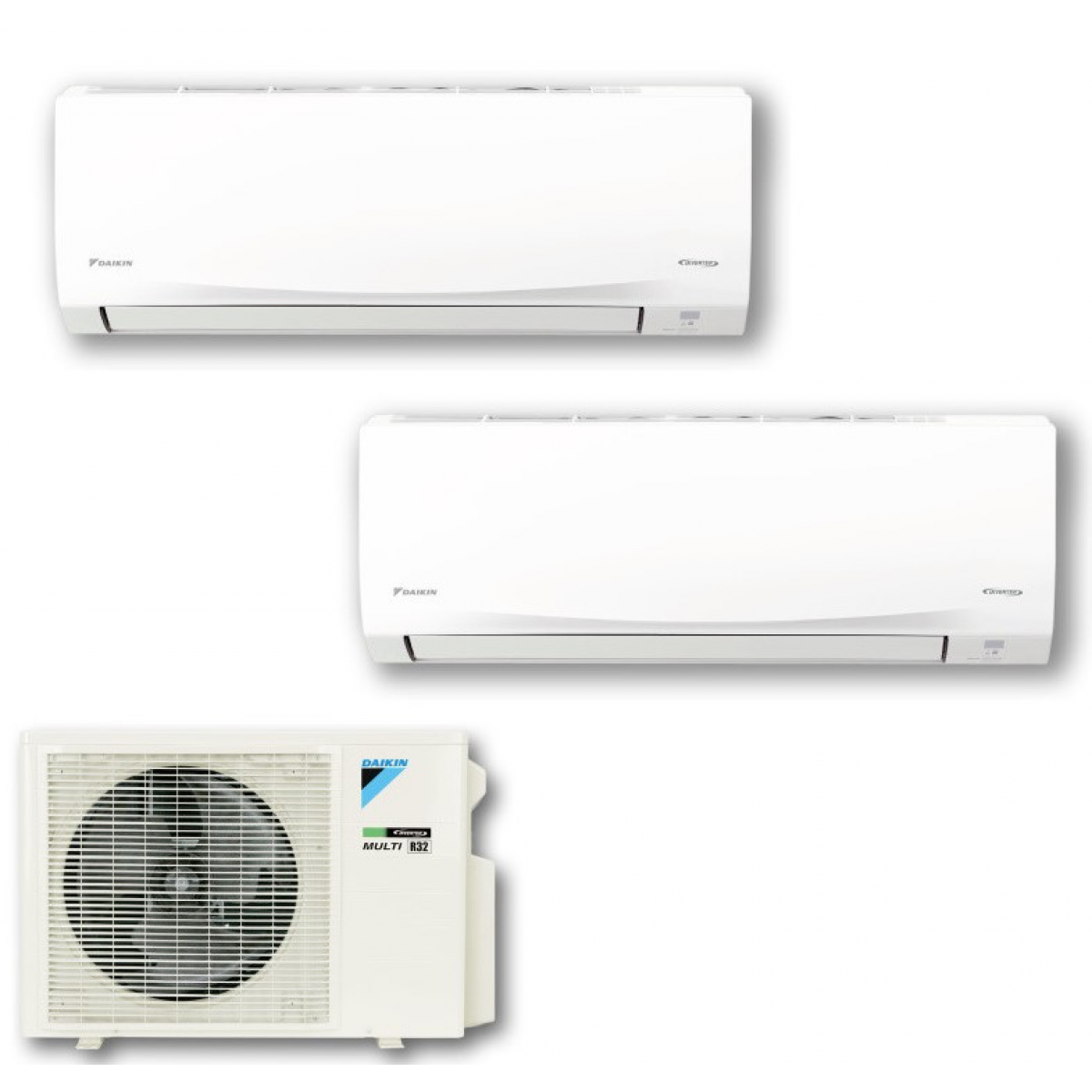 大金 Daikin CTKC35RVMN+CTKC50SVMN/MKC70SVMN 1.5+2.0匹變頻淨冷分體冷氣機